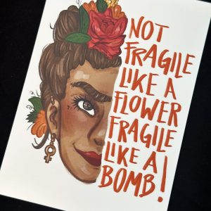 Postkarte - Bomb