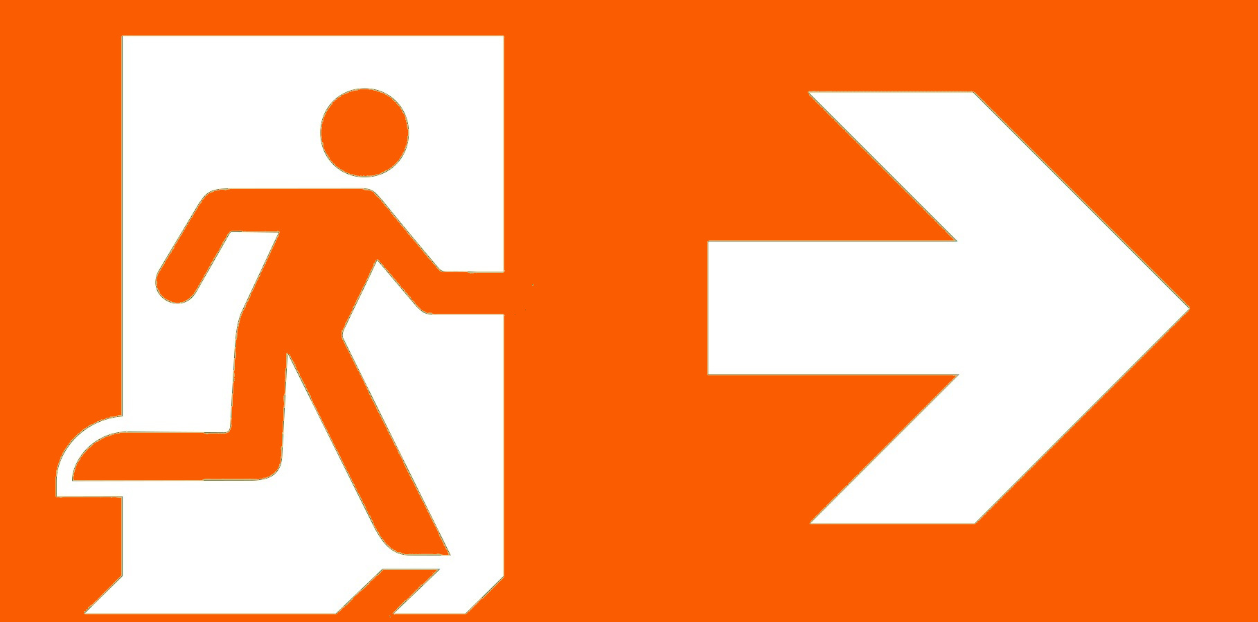 Notausgang Symbol